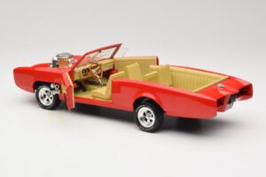 Pontiac GTO Monkeemobile Rot ERTL 1:18 33150 Druckguss — Bild 5 von 8