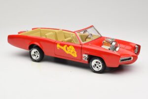 Pontiac GTO Monkeemobile Rot ERTL 1:18 33150 Druckguss — Bild 6 von 8