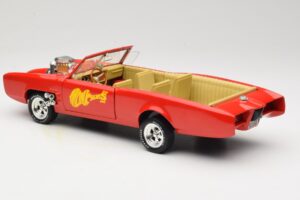 Pontiac GTO Monkeemobile Rot ERTL 1:18 33150 Druckguss — Bild 7 von 8