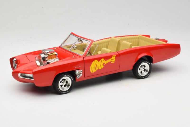 Pontiac GTO Monkeemobile Rot ERTL 1:18 33150 Druckguss