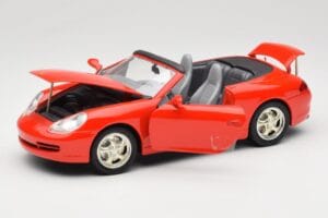 Porsche 911 996 Cabriolet Rot Mira 1:18 06930 Druckguss — Bild 2 von 8