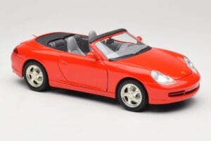 Porsche 911 996 Cabriolet Rot Mira 1:18 06930 Druckguss — Bild 6 von 8