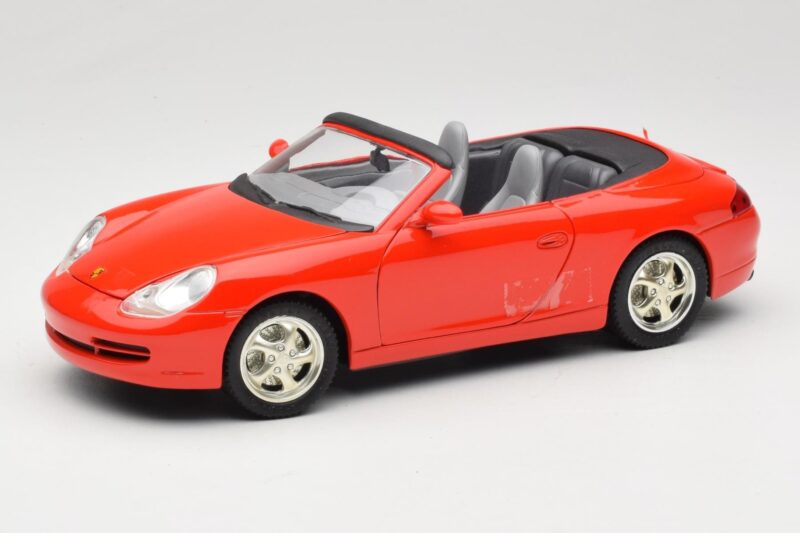 Porsche 911 996 Cabriolet Rot Mira 1:18 06930 Druckguss