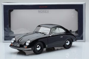 Porsche 356 Schwarz Norev 1:18 187451 Druckguss — Bild 6 von 6