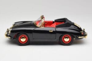 Porsche 356B Cabriolet Schwarz Bburago 1:18 3031D Druckguss — Bild 4 von 8