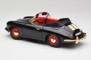 Porsche 356B Cabriolet Schwarz Bburago 1:18 3031D Druckguss — Bild 7 von 8