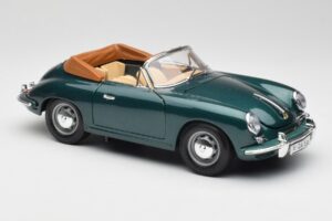 Porsche 356B Cabriolet Grün Bburago 1:18 3051-M1 Druckguss — Bild 6 von 8