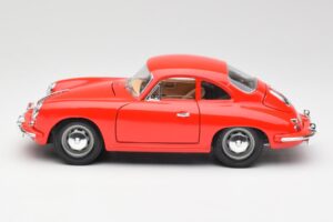 Porsche 356B Rot Bburago 1:18 3021 Druckguss — Bild 4 von 8