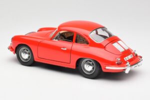 Porsche 356B Rot Bburago 1:18 3021 Druckguss — Bild 7 von 8