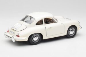 Porsche 356B Weiß Bburago 1:18 3021-M3 Druckguss — Bild 3 von 8