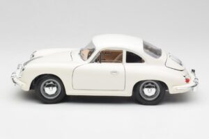 Porsche 356B Weiß Bburago 1:18 3021-M3 Druckguss — Bild 4 von 8