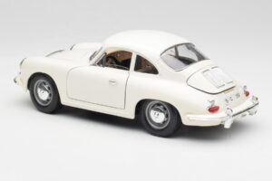 Porsche 356B Weiß Bburago 1:18 3021-M3 Druckguss — Bild 7 von 8