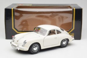 Porsche 356B Weiß Bburago 1:18 3021-M3 Druckguss — Bild 8 von 8