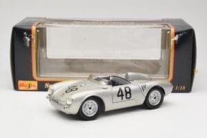 Porsche 550A Spyder #48 Sports Prototype 1955 Maisto 1:18 50341 Druckguss — Bild 8 von 8