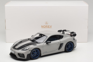 Porsche 718 Cayman 982 GT4 RS Weissach Package Chalk Norev 1:18 187253 Druckguss — Bild 8 von 8