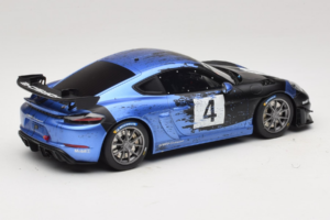 Porsche 718 Cayman GT4 RS Clubsport Schwarz Blau Otto 1:18 OT469 Resin — Bild 2 von 6