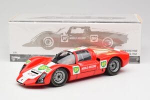 Porsche 906E BP World Record Runs Monza 1967 Minichamps 1:18 100676100 Druckguss — Bild 8 von 8