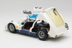Porsche 906K #58 G. Klass / R. Stommelen 24 Hours of Le Mans 1966 Minichamps 1:18 100666158 Druckguss — Bild 5 von 8