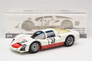 Porsche 906 K #37 V. Elford / B. Pon Porsche System 24 Hours of Le Mans 1967 Minichamps 1:18 100676137 Druckguss — Bild 8 von 8