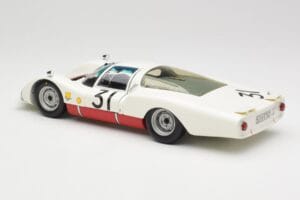 Porsche 906 LH #31 H. Herrmann / H. Linge Porsche System Engineering 24 Hours of Le Mans 1966 Minichamps 1:18 100666131 Druck — Bild 7 von 8