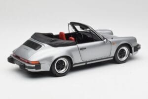 Porsche 911 930 Carrera 3.2 Cabriolet Grau Metallic Minichamps 1:18 100063034 Druckguss — Bild 3 von 8