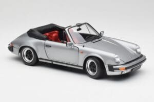 Porsche 911 930 Carrera 3.2 Cabriolet Grau Metallic Minichamps 1:18 100063034 Druckguss — Bild 6 von 8