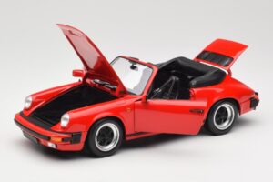 Porsche 911 930 Carrera 3.2 Cabriolet Guards Red Minichamps 1:18 110063030 Druckguss — Bild 2 von 8
