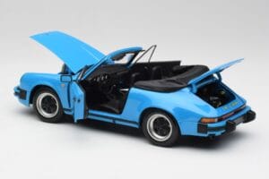 Porsche 911 930 Carrera Cabriolet Blau Minichamps 1:18 100063032 Druckguss — Bild 5 von 8