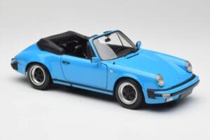 Porsche 911 930 Carrera Cabriolet Blau Minichamps 1:18 100063032 Druckguss — Bild 6 von 8