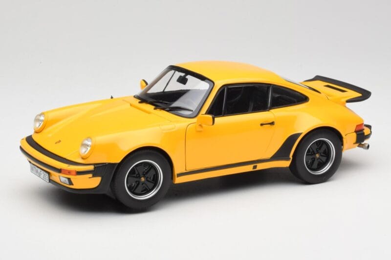 Porsche 911 930 Turbo 3.0 Gelb Norev 1:18 187579 Druckguss