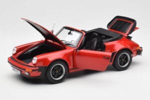 Porsche 911 930 Turbo Cabriolet Rot Norev 1:18 187664 Druckguss — Bild 2 von 8