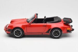 Porsche 911 930 Turbo Cabriolet Rot Norev 1:18 187664 Druckguss — Bild 4 von 8