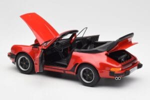 Porsche 911 930 Turbo Cabriolet Rot Norev 1:18 187664 Druckguss — Bild 5 von 8