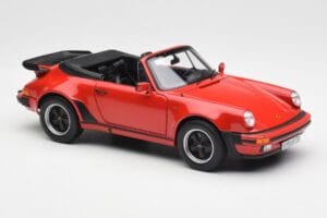 Porsche 911 930 Turbo Cabriolet Rot Norev 1:18 187664 Druckguss — Bild 6 von 8