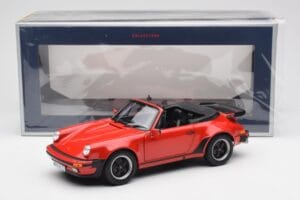 Porsche 911 930 Turbo Cabriolet Rot Norev 1:18 187664 Druckguss — Bild 8 von 8