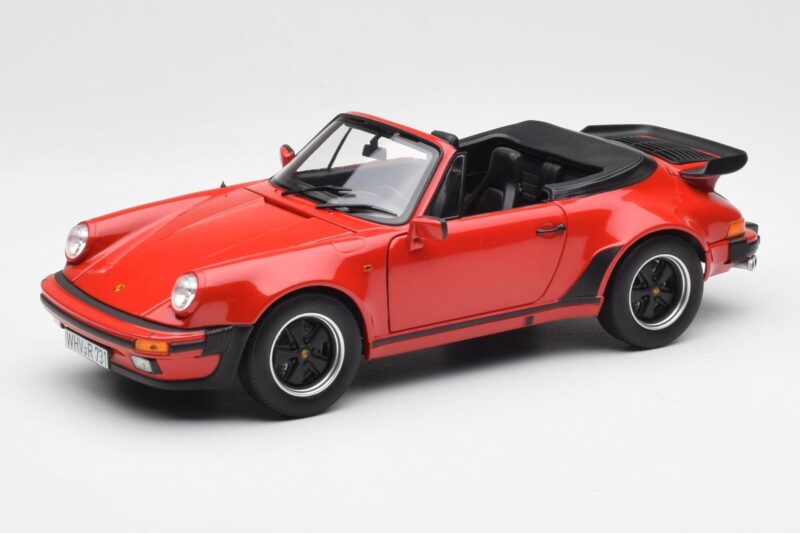 Porsche 911 930 Turbo Cabriolet Rot Norev 1:18 187664 Druckguss