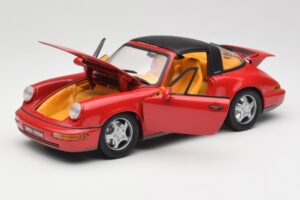 Porsche 911 964 Carrera 2 Targa Rot Anson 1:18 30305-W Druckguss — Bild 2 von 8