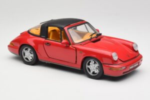 Porsche 911 964 Carrera 2 Targa Rot Anson 1:18 30305-W Druckguss — Bild 6 von 8