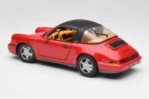 Porsche 911 964 Carrera 2 Targa Rot Anson 1:18 30305-W Druckguss — Bild 7 von 8