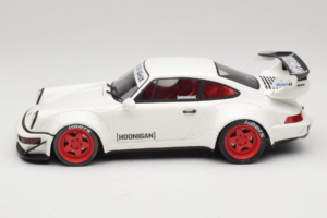 Porsche 911 964 RWB Hoonigan Weiß GT Spirit 1:18 GT732 Resin — Bild 3 von 6
