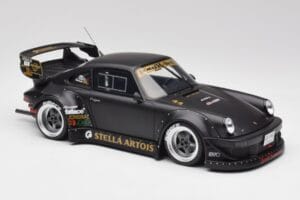 Porsche 911 964 RWB Stella Artois Bumper Delete GT Spirit 1:18 GT918 Resin — Bild 4 von 6