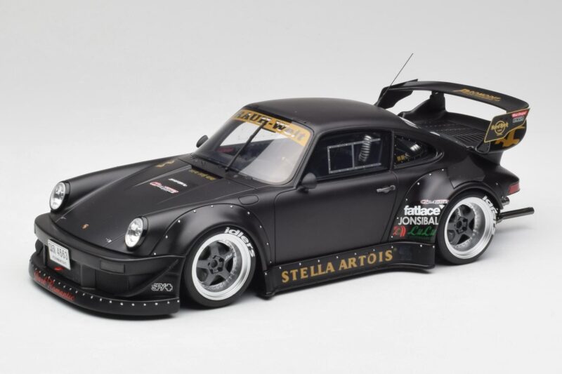 Porsche 911 964 RWB Stella Artois Bumper Delete GT Spirit 1:18 GT918 Resin
