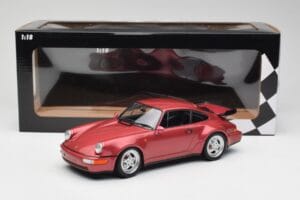 Porsche 911 964 Turbo Rot Minichamps 1:18 155069102 Druckguss — Bild 6 von 6