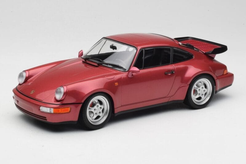 Porsche 911 964 Turbo Rot Minichamps 1:18 155069102 Druckguss
