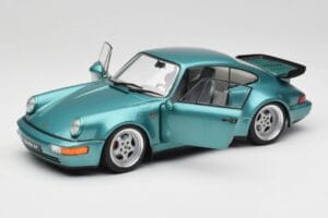 Porsche 911 964 Turbo Wimbledon Green Metallic Solido 1:18 S1803407 Druckguss — Bild 2 von 8