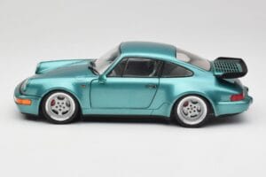 Porsche 911 964 Turbo Wimbledon Green Metallic Solido 1:18 S1803407 Druckguss — Bild 4 von 8