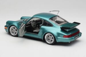 Porsche 911 964 Turbo Wimbledon Green Metallic Solido 1:18 S1803407 Druckguss — Bild 5 von 8