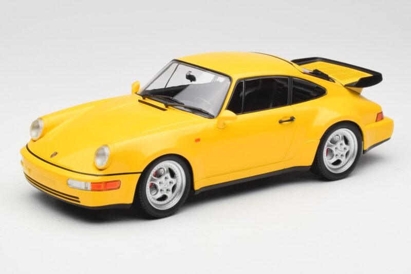 Porsche 911 964 Turbo Gelb Minichamps 1:18 155069100 Druckguss