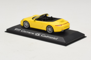 Porsche 911 991 Carrera 4S Cabriolet Gelb Minichamps 1:43 WAP0201120C Druckguss — Bild 3 von 5