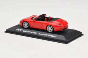 Porsche 911 991 Carrera Cabriolet Rot Minichamps 1:43 WAP0200120C Druckguss — Bild 3 von 4